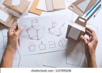 Designer Stylish Sketch Drawn Design Template Stock Photo (Edit Now ...