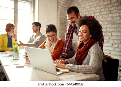 designers coworkers working together on project - Shutterstock ID 644240932