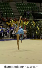 DESIO, ITALY - OCTOBER 23: Alina Maksymenko During The A1 Italian Championship, First Round On October 23 2010 - Desio, Italy.