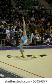 DESIO, ITALY - OCTOBER 23: Alina Maksymenko During The A1 Italian Championship, First Round On October 23 2010 - Desio, Italy.