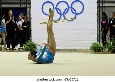 DESIO, ITALY - OCTOBER 23: Alina Maksymenko During The A1 Italian Championship, First Round On October 23 2010 - Desio, Italy.