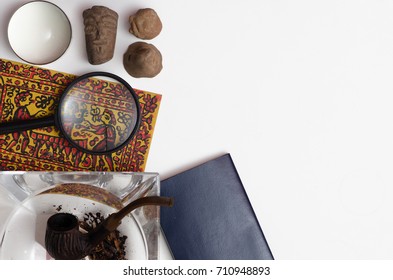 Desk Of An Anthropologist.