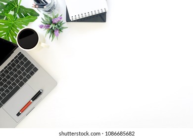 Office Desk Table Keyboard Notebook Pen Stock Photo (Edit Now) 541283557