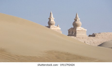 The Desolate Ruin Of Black City Dead Tree Inner Mongolia Alexa Ejin Banner