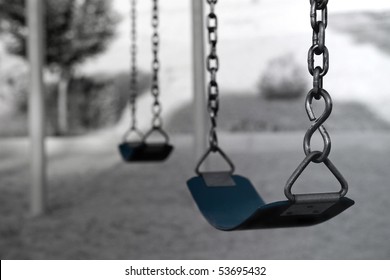 Desolate Swing Set