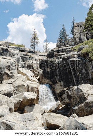 Desolation Wilderness Waterfall Northern California