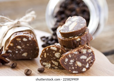 Chocolate Salami Images Stock Photos Vectors Shutterstock