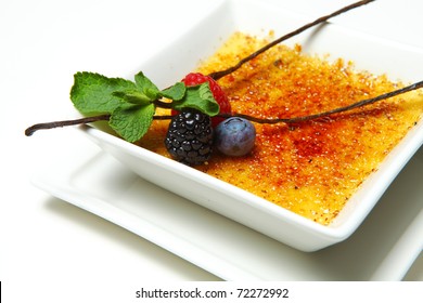 Dessert Creme Brulee