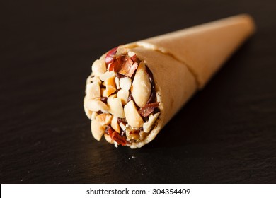 dessert with nuts