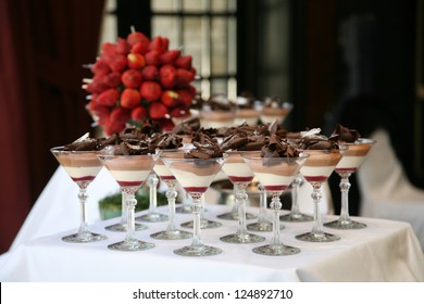 Dessert Table At Wedding Reception