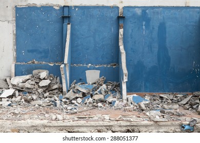 destroy building