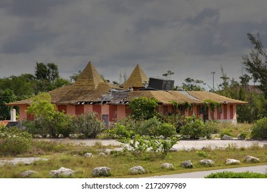 Destroyed Building After Hurricane Dorian, Grand Bahamas