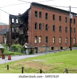 Destroyed Commercial Building