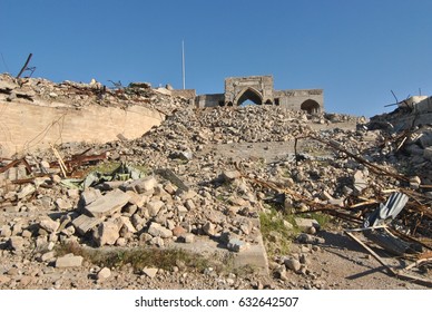 Destroyed Grave Of Prophet Jonah, Iraq, Mosul