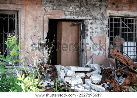 Similar – Old abandoned fish factory in Chioggia