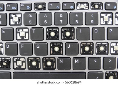 Destroyed keyboard
