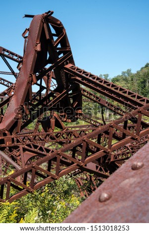 Destroyed Kinzua Railway Bridge in Pennsylvania 04