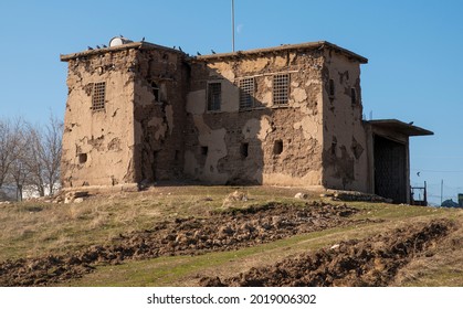 A Destroyed Mudbrick Kurdish House