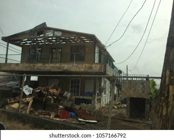 Destruction After Hurricane Maria