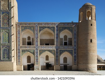 Detail from Abdullazizkhan madrasa in Bukhara, Uzbekistan - Shutterstock ID 1421093396