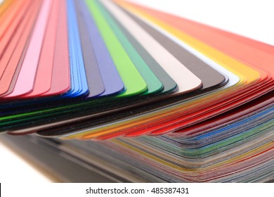 Detail Of Abstract Color Pallette As Nice Background