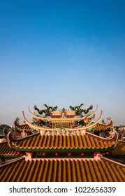 Detail Architecture Of The Xing'an Temple Cheras Malaysia