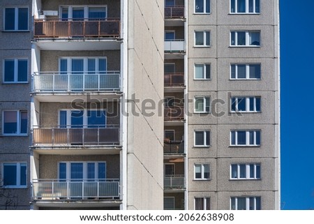 Image, Stock Photo Prefabricated balcony