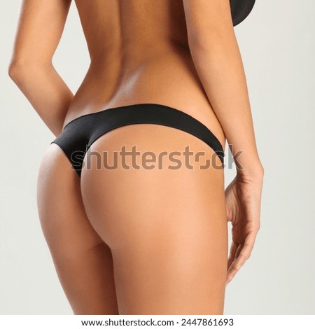 Detail of a beauty woman’s body, Anti-cellulite, reshaping, firming, buttocks, toned buttocks