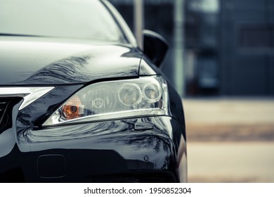 Detail of a beauty and fast sportcar