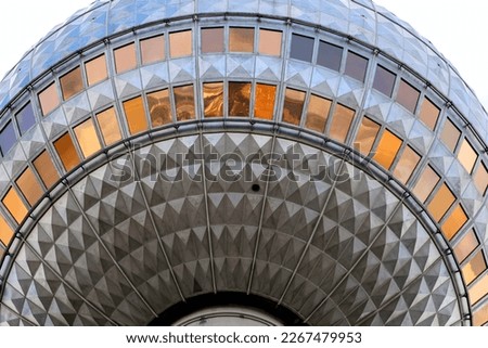 Detail of the Berlin television tower 