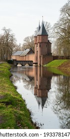 Detail of a castle in Haarzuilens, Netherlands
