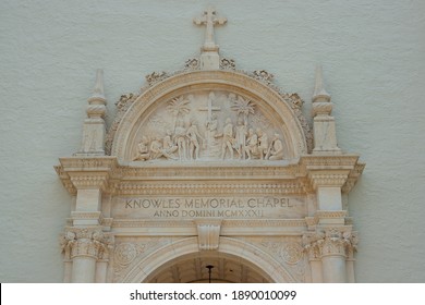 Detail Of A Chapel In Winter Park (Florida)