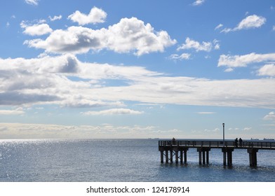 Detail Of The Coney Island Pier