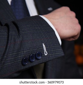 Detail Of Cuff Buttonhole