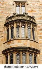 Detail Of Davenport College Facade, Yale University