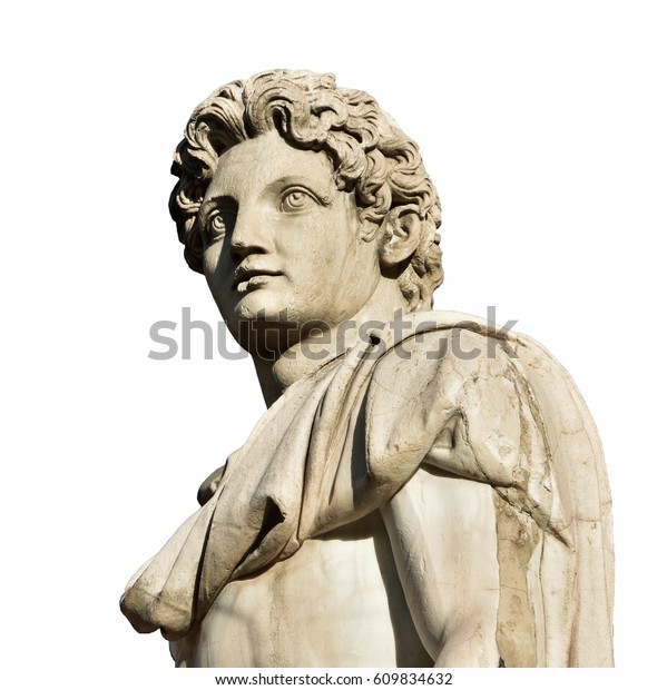 Detail Dioskouri Ancient Roman Marble Statue Stock Photo 609834632 ...