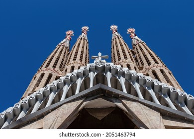 Detail Of Domes Of Sacred Family 