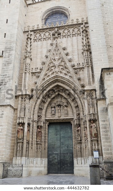 Detail Door Baptism World Largest Gothic Stock Photo Edit Now