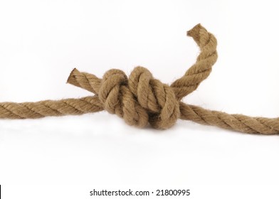 Detail Double Fisherman Grapevine Knot On Stock Photo 21800995 ...