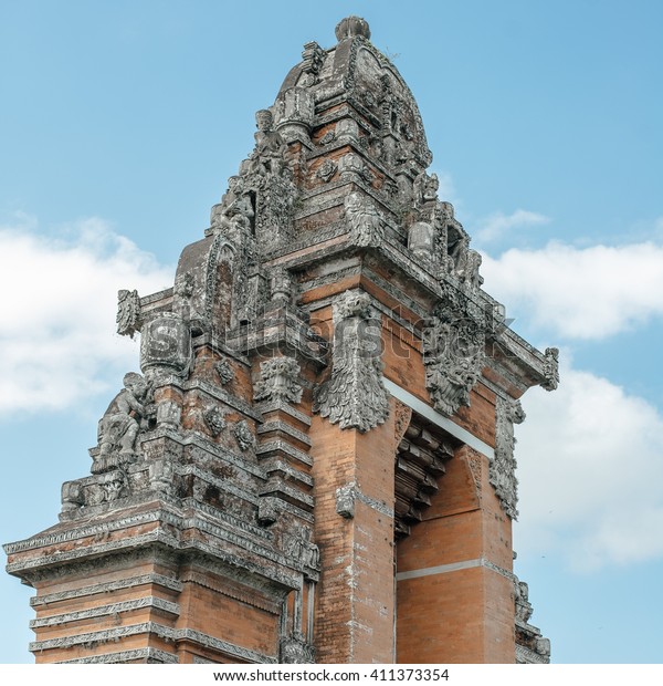 Detail Entrance Pura Taman Ayun Temple Stock Photo Edit Now