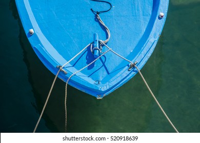 Detail Of A Fishing Boat Top View