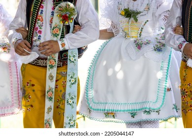 Detail Of Folk Costume, Rakvice, Southern Moravia, Czech Republic