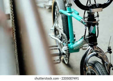 Detail Image Of Bmx Bike Background