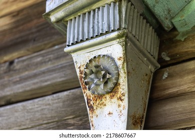 Detail Of Krivani Old Believers Church In Sunny Summer Day. 