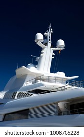 Detail Of Modern Luxury Yacht