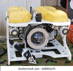 Detail Of Modern Remotely Operated Underwater Vehicle , ROV