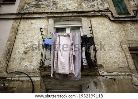 Similar – Image, Stock Photo Washing day in Venice