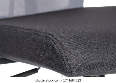 Detail Of Office Chair. Isolated On White. Side View.