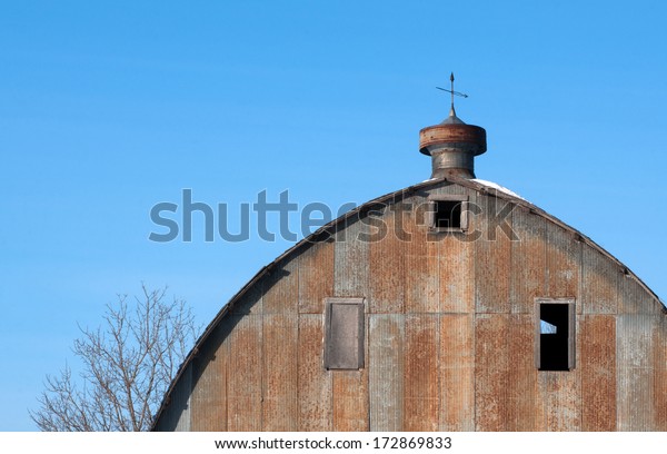 Detail Old Barn Cupola Weathervane On Stock Photo Edit Now 172869833