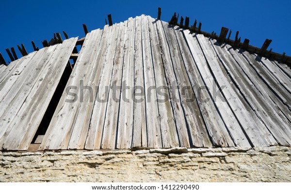 Detail Old Decayed Limestone Building Old Stock Photo Edit Now